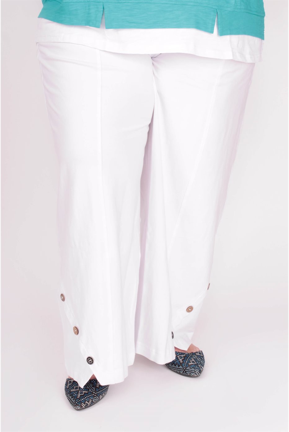 Crop Pants White